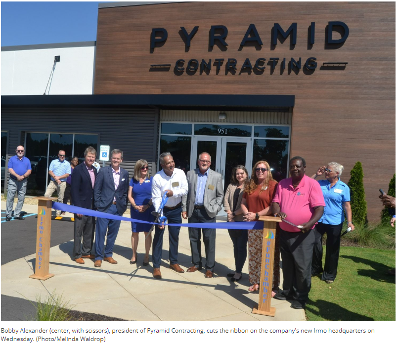 Irmo Contractor Celebrates Opening of New Headquarters