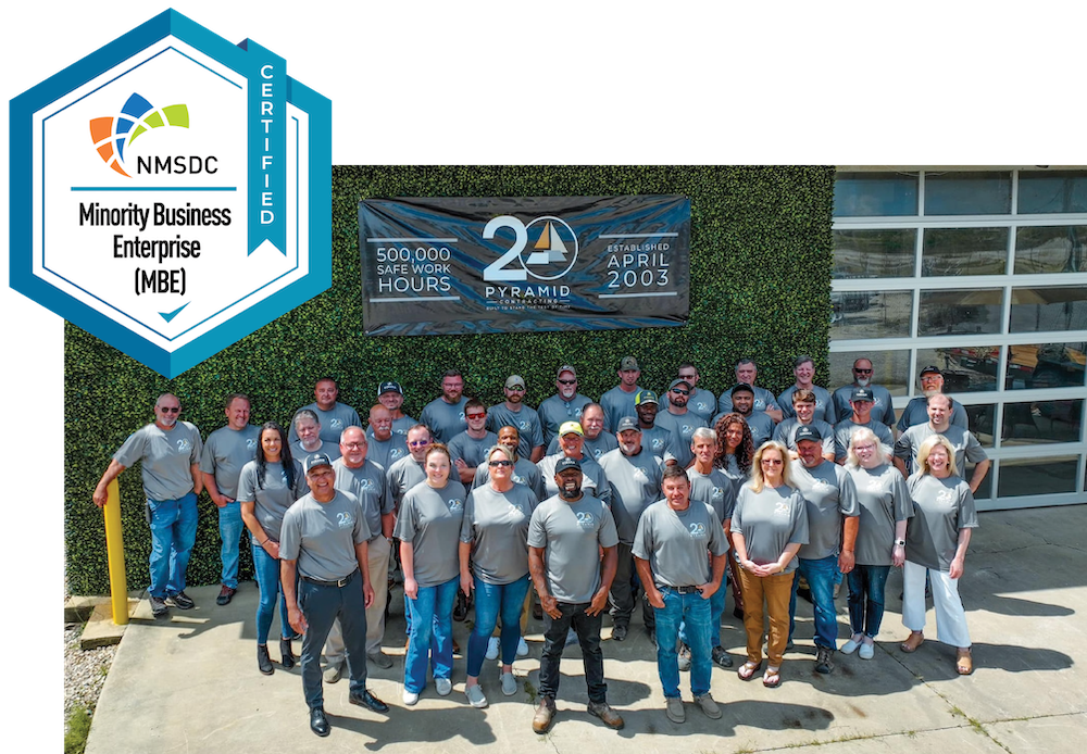 MBE Pyramid About Us - Pyramid Contracting MBE Pyramid About Us
